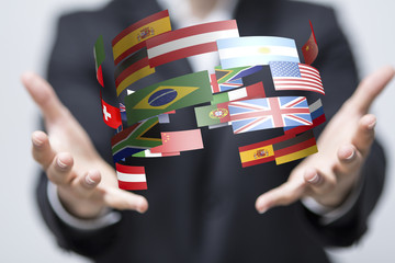 Fototapete - flags