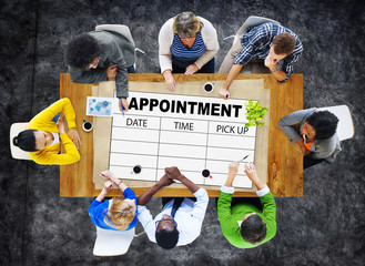 Sticker - Appointment Schedule Memo Management Organizer Urgency Concept