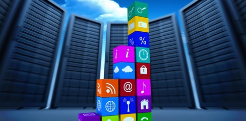 Poster - Composite image of app graph