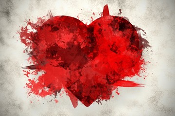 Aufkleber - Composite image of heart
