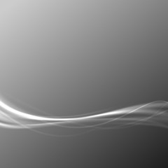 Wall Mural - Modern transparent speed wave abstract gray background
