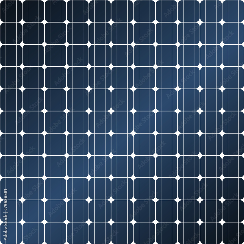 Solar panel - seamless tileable - obrazy, fototapety, plakaty 