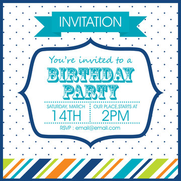 Birthday invitation