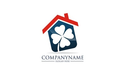 Construction house logo vector