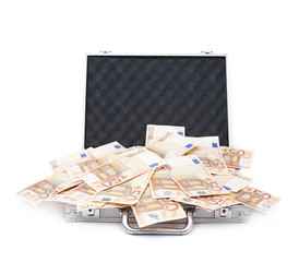 Poster - Suitcase full of money