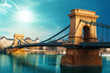 Chain bridge Budapest Hungary