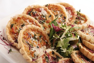 Poster - mini quiche tartlets