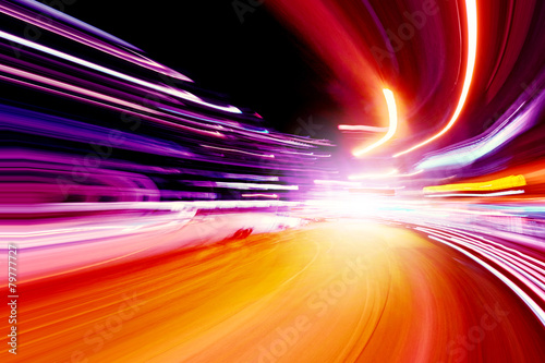 Fotografía Movimiento de la velocidad
