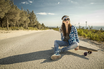 Sticker - Skater Girl