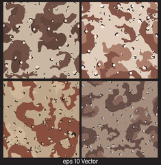 Wall Mural - camouflage pattern vector