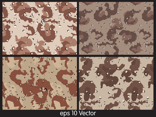 Wall Mural - camouflage pattern vector