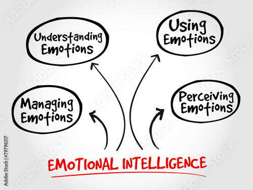 Fotografía Emotional Intelligence mind map business management strategy