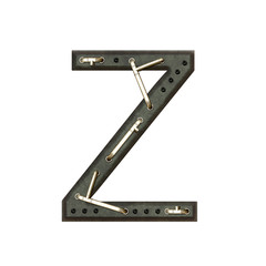 Alphabet technically, Letter Z