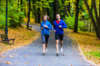 © Jacek Chabraszewski - Healthy lifestyle - woman and man running
