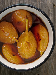 Sticker - pot of rustic poached pear