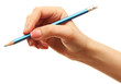 © Africa Studio - Female hand with pencil isolated on white