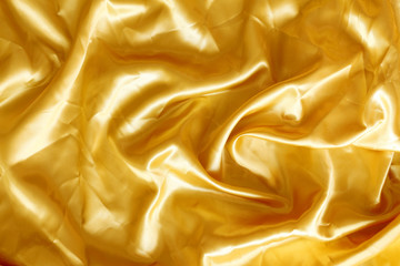 gold fabric silk for background