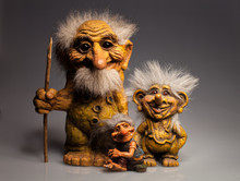 Statuettes Goblins Troll Symbols Norway
