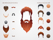 Beards and Mustaches, Hairstyles constructor