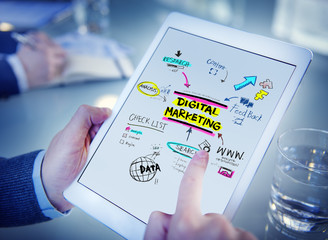 Poster - Digital Marketing Branding Strategy Concept