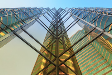 Aufkleber - building abstract