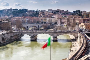 Wall Mural - Skyline of Rome