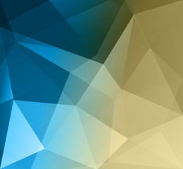 Aufkleber - Abstract colorful geometric background. Template brochure design