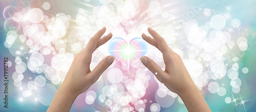 Fotografía Healing hands website header