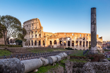 Wall Mural - Colosseum in Rome, Italy