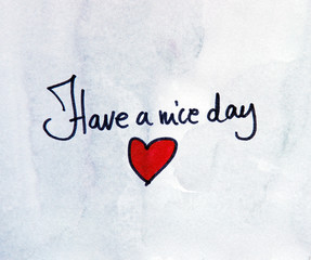 Wall Mural - have a nice day