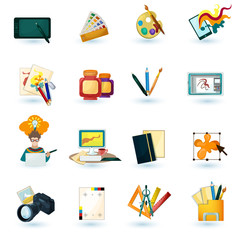 Poster - Designer Icons Set