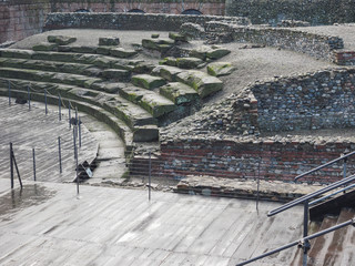 Wall Mural - Roman Theatre Turin