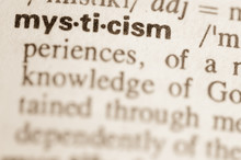 Dictionary Definition Of Word Mysticism