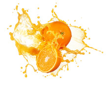 Orange Juice Splashing