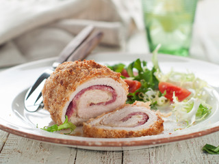 Wall Mural - stuffed chicken  breast