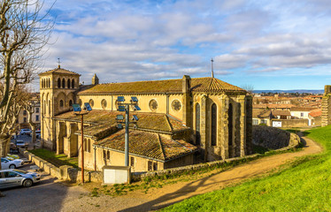 Canvas Print - St. Gimer Church in Carcassonne - France