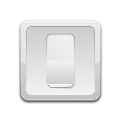 Wall Mural - Vector light switch icon