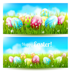 Wall Mural - Easter banners