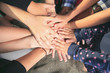 © Louis-Paul Photo - Many hands together