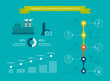 © Idey - Flat design vector concept illustration infographic elements