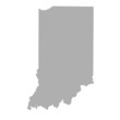 Indiana State map