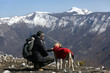 © marco iacobucci - uomo e cane in montagna
