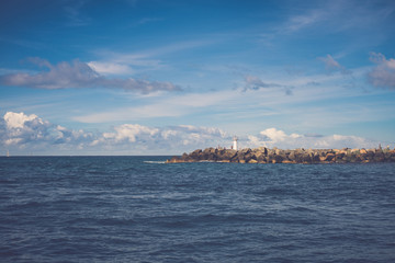 Gold coast the spit light house queensland