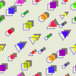 Seamless pattern. Vector geometric background.