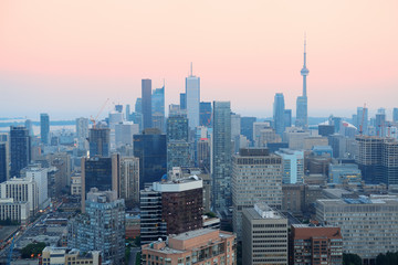 Wall Mural - Toronto dusk