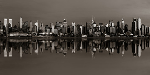 Fototapete - Midtown Manhattan skyline