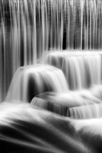 Detail Of The Seeley's Pond Waterfall, New Jersey