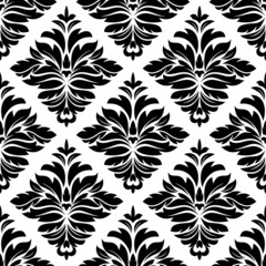 Poster - Classic damask seamless pattern