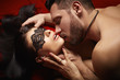 © Wisky - Domineering lover kisses his sexy submissive