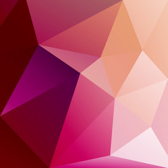 Poster - Abstract colorful geometric background. Template brochure design